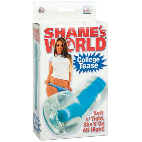 Shanes World Stroker College Tease - Blue