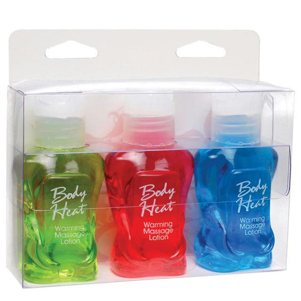Body Heat 1.25 fl oz 3 Pack Sampler