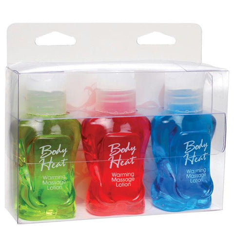 Body Heat 1.25 fl oz 3 Pack Sampler