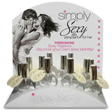 Simply Sexy Pheromone Sex Attractant Body Fragrance RETAIL DISPLAY (12 count display)