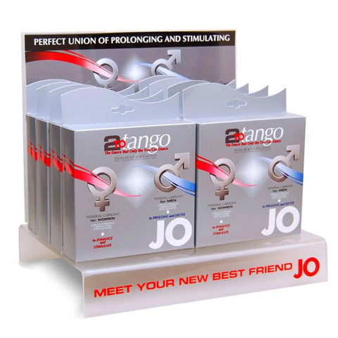 JO 2-To-Tango Couples Lubricant Counter Display (12)