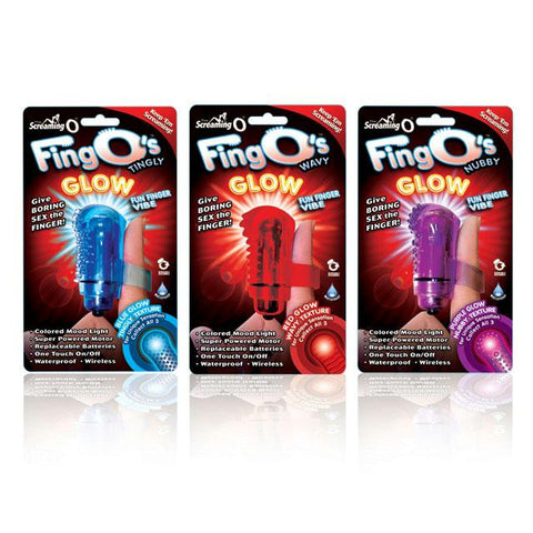 Screaming O FingO Glow Assorted Box (6)