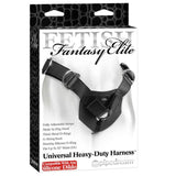 Fetish Fantasy Elite 6in. Vibrating Hollow Strap-On Purple
