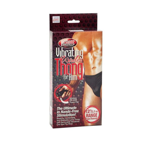 Remote Control Vibrating Wireless Thong For Him™