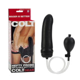 Crave Leather Collar With Nipple Clamp (Purple)