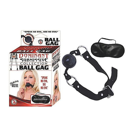 Dominant Submissive Collection Ball Gag (Black)