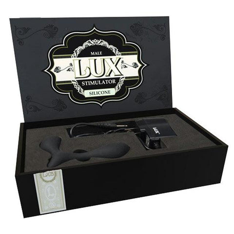 Lux LX3 Rechargeable Silicone Prostate Stimulator Black