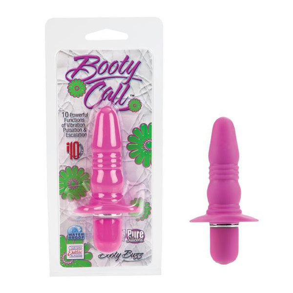 Force Power Silicone Vibe Multi Speed 7.5in Pink