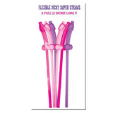 Bachelorette Flexy Super Straw Set (10)