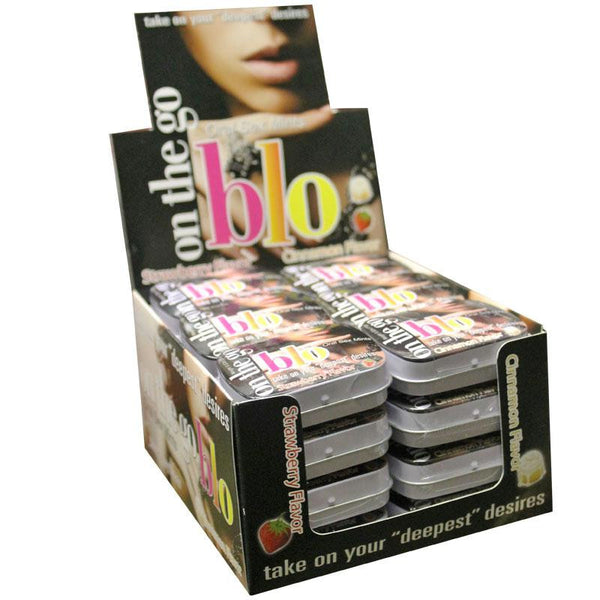 Assorted Numbing Mints Straw-Cin (24-DP)