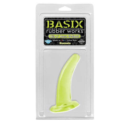 Basix Rubber Works - His and Hers G-Spot Glow In The Dark