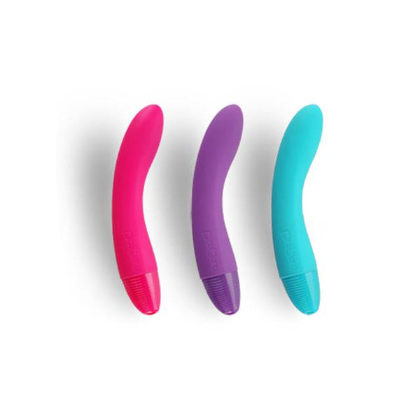 SI 8in Vibrating Silicone Dong w/Balls Flesh