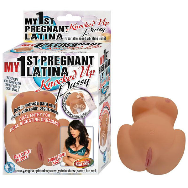 My 1st Pregnant Knocked Up Pussy Latina Stroker