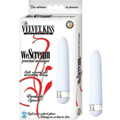 Velvet Kiss WeScream Personal Massager (White)