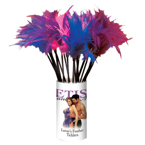 Fetish Fantasy Lovers Feather Ticklers (24 Per Display)