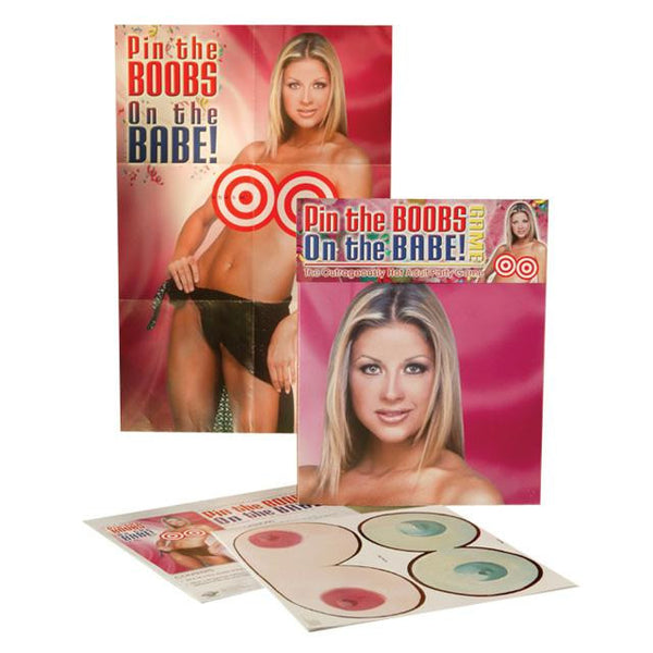 Pin The Boobs On The Babe Game