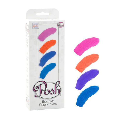Posh Silicone Finger Teasers - Rings