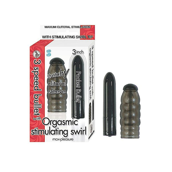 Fetish Fantasy Extreme 9in Silicone Swirly-G Strap-On Black