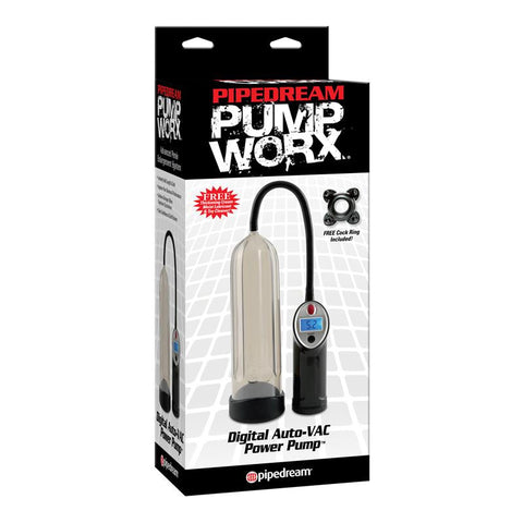 Pump Worx Digital Auto VAC Power Pump Black