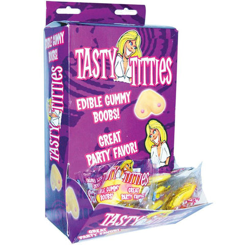 Tasty Titties Edible Gummy Boobs (DP-50)