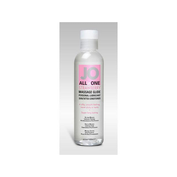 JO Massage Glide Strawberry 4.5oz