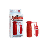 Basix Rubber Works - 7in. Slim Dong with Suction Cup Red