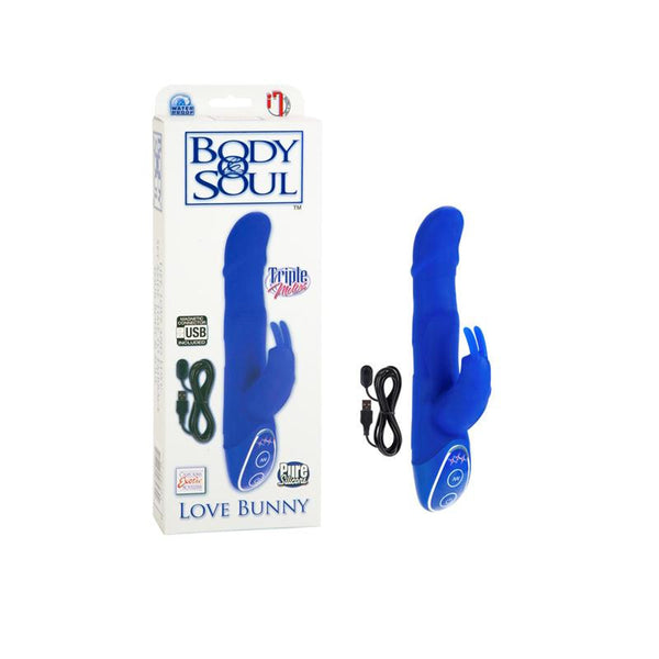 Body & Soul Rechargeable Love Bunny - Blue