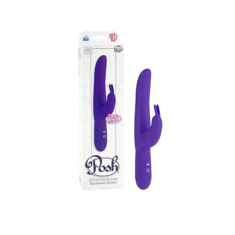 Posh Bounding Bunny - Purple 10-Function Silicone