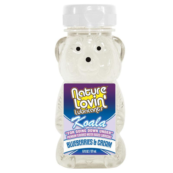 Koala Blueberries & Cream Flavored Lubricant 6 fl oz