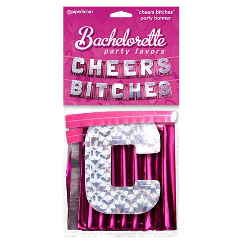 Bachelorette Party Favors "Cheers Bitches" Party Banner