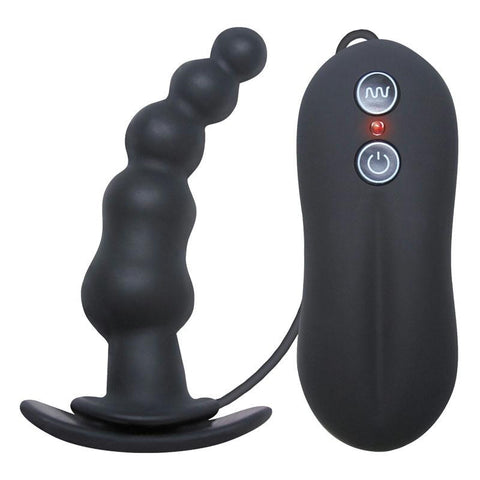 Tinglers I Vibrating Butt Plug- Black