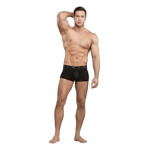 Male Power Bamboo Enhancer Mini Short Black XL