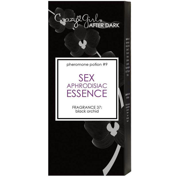 Crazy Girl After Dark, Sex Aphrodisiac Essence w- Pheromones, Black Orchid, .5ml Roll-On Bottle, Bulk