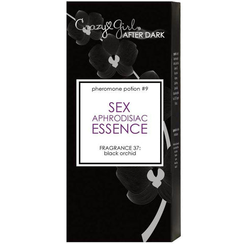 Crazy Girl After Dark, Sex Aphrodisiac Essence w- Pheromones, Black Orchid, .5ml Roll-On Bottle, Bulk