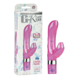 Vibrating Rabbit 8in. Flexible Multispeed Waterproof Vibe With Clit Stimulator & Suction Cup (Purple)