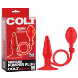 Amore Three Way Lover Silicone 5.91in. Silicone Multispeed Waterproof G Spot, Clitoral & Anal Stimulating USB Rechargable Vibe (Pink)