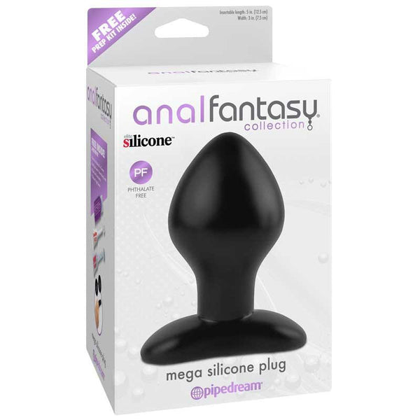 Masters Ass Anchor Flared Anal Plug (Black)