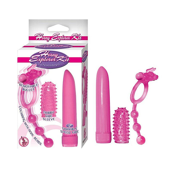 Horny Explorer Kit By Nasstoys (Pink)