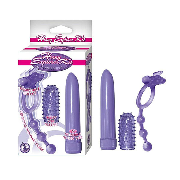 SI 6in Cock w/Balls & Vibration - Brown