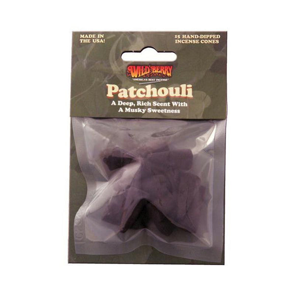 Wildberry Patchouli Cone Pre-Pack (15)