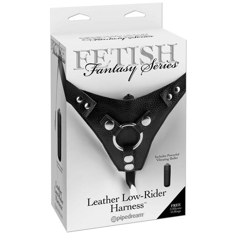 Fetish Fantasy Leather Low-Rider Harness