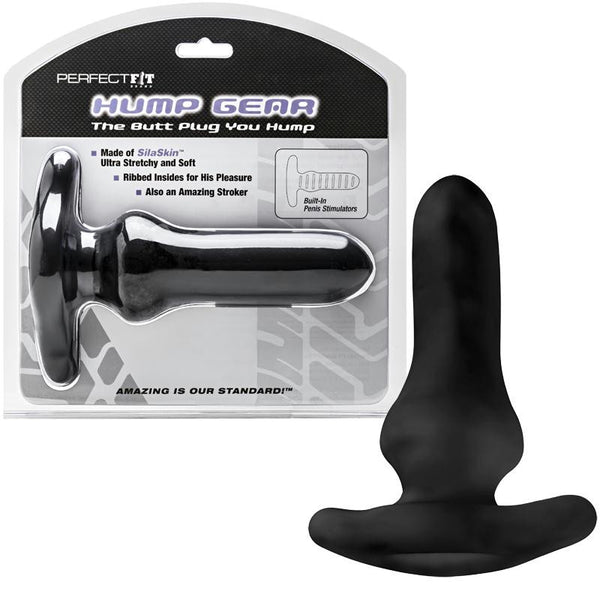 Basix Rubber Works - 12in. Dong with Suction Cup Black
