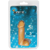 Throbbing Anal Balloon Vibe (White)