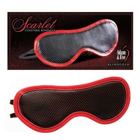 A&E Scarlet Couture Blindfold Black-Red