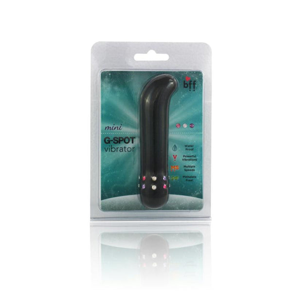 SI Bff Mini Jeweled G-Spot Vibe (Black)