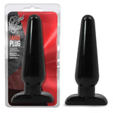 BlushSteel large Anal Plug (Black)