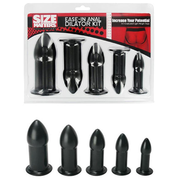 Size Matters Anal Dialators 5 Piece Set
