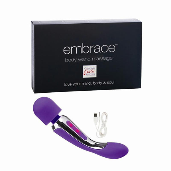 embrace body wand massager - Purple