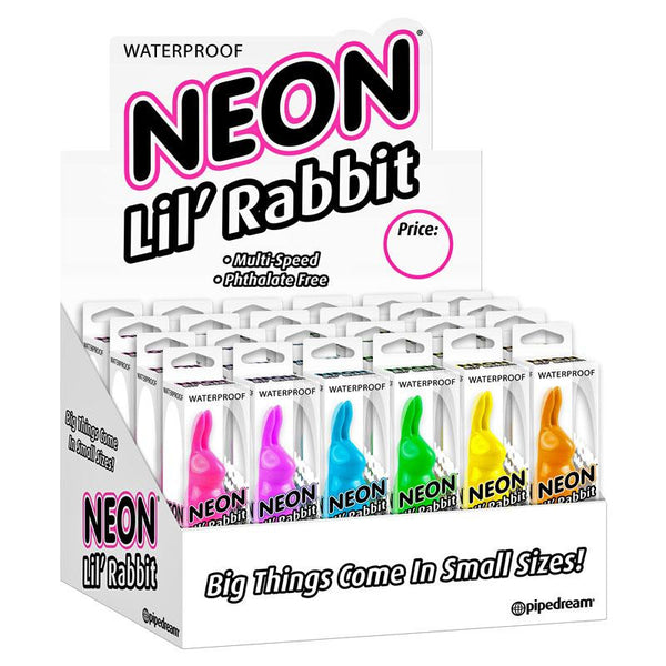 Neon Lil' Rabbits Display Box (24 )