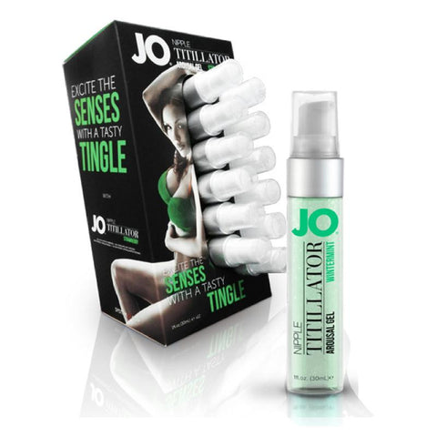 JO Nipple Titillator Winterfresh Flavor Display (12 units) 1oz.